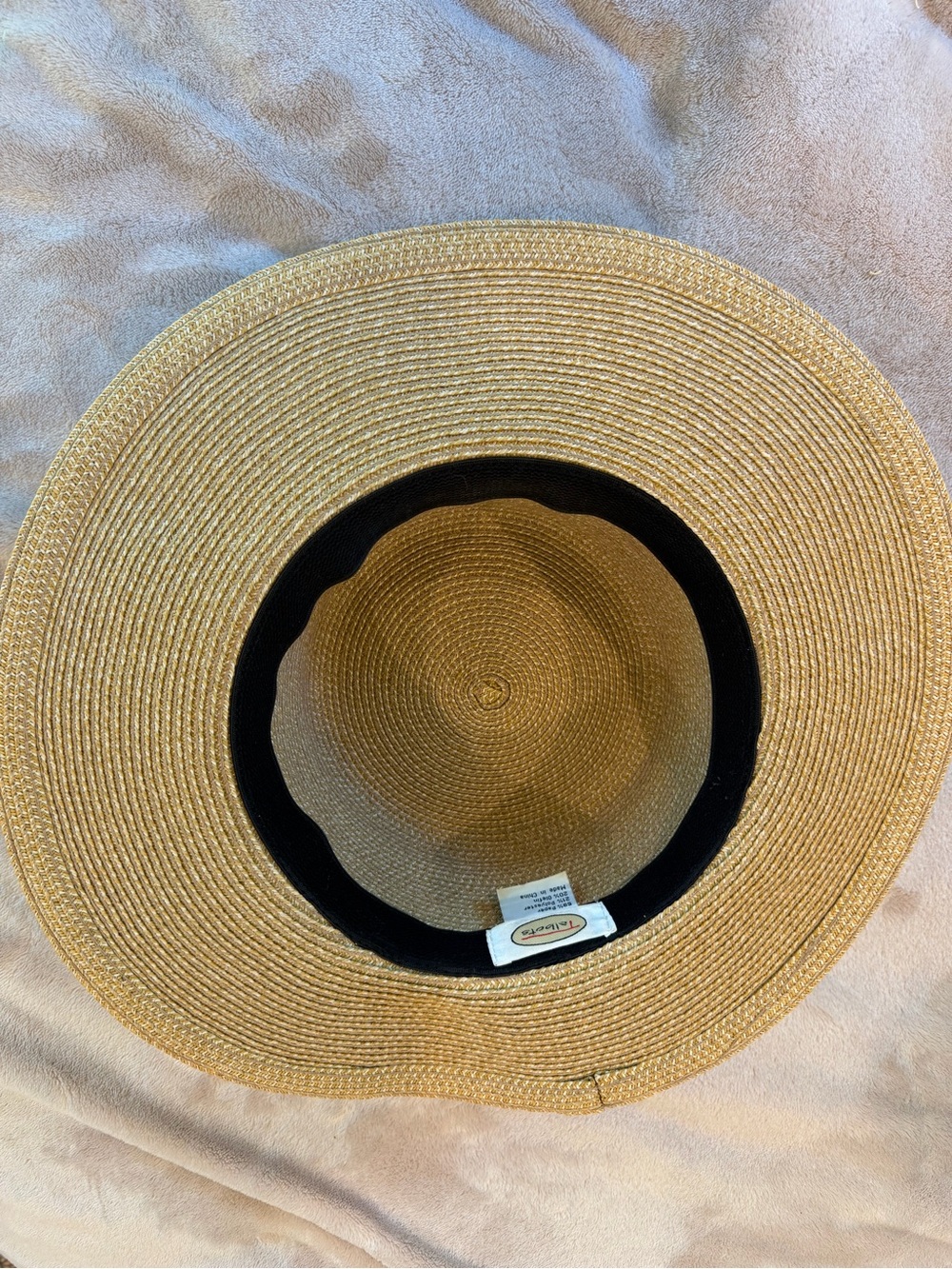 Talbots Women's Straw Sun Hat - Beige - Picture 3 of 4